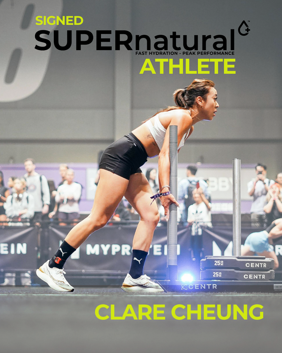 NEWLY SIGNED SUPERnatural⁺ ATHLETE – CLARE CHEUNG! – SUPERnatural+